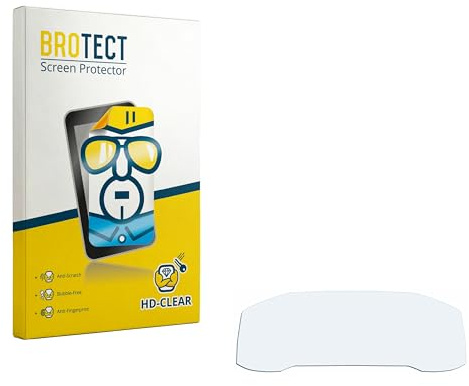 brotect Pellicola Protettiva per Volkswagen Polo 2022 Digital Cockpit 8 | Chiara Protezione Schermo Made in Germany Trasparente Anti-Impronte