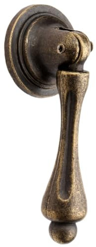 PEKMAR Satz Eisengriff Zugknopf Antik Bronze Messing Türschrank Metallknöpfe Kommode Schrank Kleiderschrank Möbelbeschläge, Antik Bronze