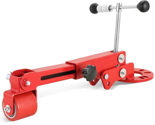 NYXOVA Fender Roller Wheel Arch Flaring Former Extending Reforming Tool, Heavy Duty Wheel Arch Roller Flaring Former for Automobile (Red)