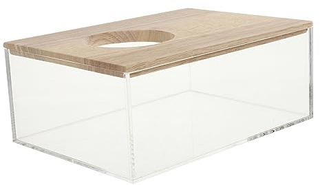 Toyvian Dekorative Hamsterbadewanne Transparent Multifunktions Sandbadbox Für Chinchillas Mäuse Rennmäuse Kleines Haustier