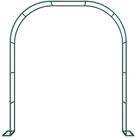 Arche de jardin en métal pour plantes grimpantes de 220 cm de haut, pergola d'extérieur/d'intérieur pour mariages, anniversaires de mariage, fêtes, 280 x 220 cm