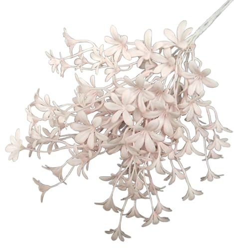 Color Fork Flowers Small Dream Orchid Furniture Floor Decoration Hotel Flower Material A Artificial Bundles (B, 33x25CM)