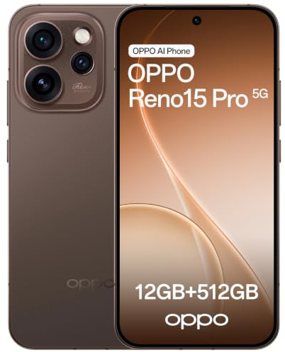 OPPO Reno15 Pro 5G Smartphone eSIM 12GB RAM 512GB CPH2813 UE Dusk Black