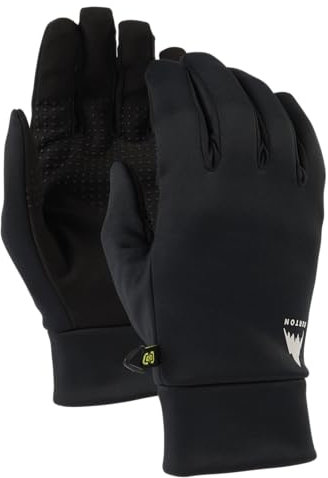 Burton Men's Touch-N-Go Glove Liners, True Black, X-Large