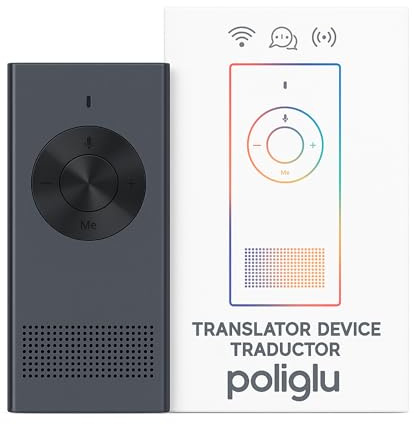 Der Poliglu Sprachübersetzer. Verbessern Sie sofort Ihre Sprachkenntnisse und sprechen Sie noch heute 36 verschiedene Sprachen. Sofortiger Sprachübersetzer für eine einfache Kommunikation