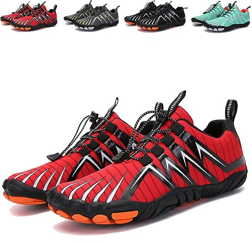 FOGOIN Barfußschuhe Damen Herren Walkingschuhe Expert Pro