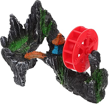 Beaupretty Fish Tank Mountain Decor Aquarium Ornaments Sturdy Resin Mountain Craft for Aquarium Environment