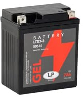 Batería de Gel para Moto Landport LP 12Volt, 6Ah /10Hr, 100 CCA- MG LTX7-3