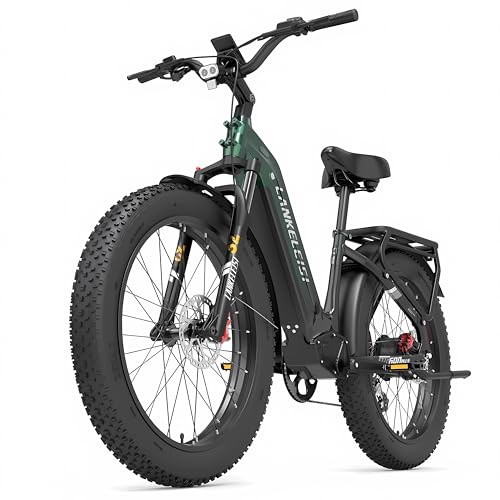 LANKELEISI MG600 Plus E-Bike Herren 26 Zoll Fatbike 960Wh Akku Bis 150KM