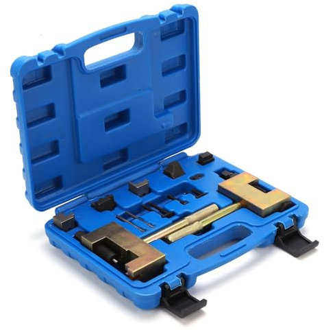 Herramienta de Remachado de la Cadena de Distribución, Kit Profesional para Modelos, Herramienta de Acero de Carbono de Grado Industrial con Mecanizado de Precisión, Estuche