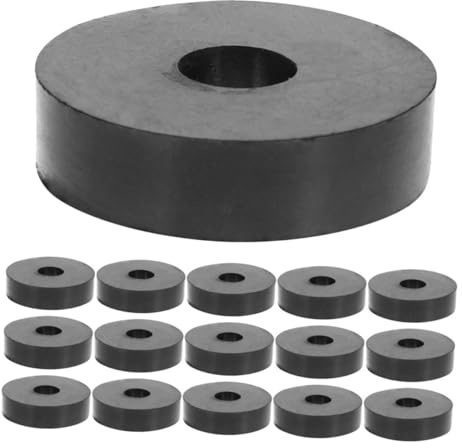 20Pcs Rubber Vibration Dampers Shock Absorbing Vibration Pads for Air Conditioners Machinery Rubber Washers for Noise Reduction and Equipment