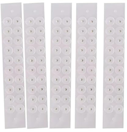GMBYLBY 100Pcs Monouso Orecchio Adesivo Acupoint Pressione Toppe Agopunture Perline Massaggiatore Auricolare