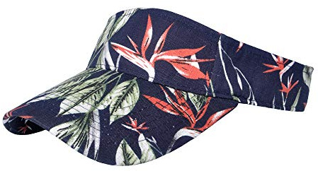 ZLYC Damen Sommer Visier Tennis Golf Outdoor UV-Schutz Kappe Visier