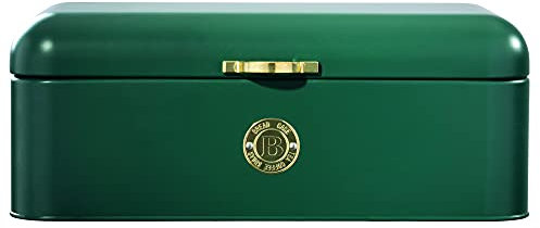 Daewoo Emerald Collection, Bread Bin, Food Storage With Gold Accents