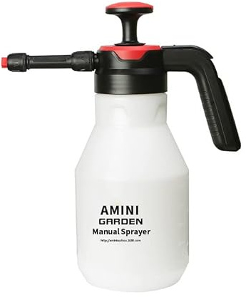 Nebulizzatori Spruzzatore, Bianco 2 Litri a Pressione a Pressione in Schiuma di innaffiatura da Giardino irrigazione in plastica in plastica for Pulizia automobilistica spruzzatore for la casa