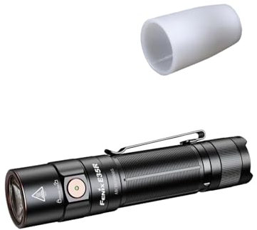 fenix E35R & AOD-S v2.0, wiederaufladbare EDC-Taschenlampe mit Diffusor Special Edition Set | 3100 Lumen | 260 m | 69 Stunden Max | magnetische Endkappe | 21700 batteriebetrieben | USB-C-Ladeanschluss