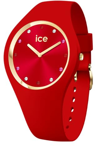 ICE-WATCH - Ice Cosmos Red Passion - Rote Damenuhr mit Plastikarmband - 022459 (Small)