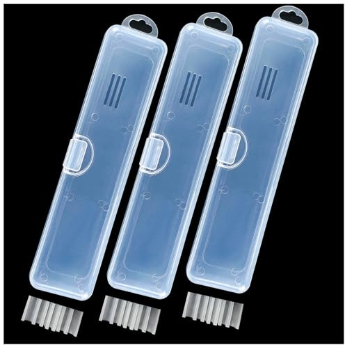 Tongue Scraper Case, Portable Tongue Scraper Travel Case，Transparent Tongue Cleaner Case，Tongue Scraper Holder