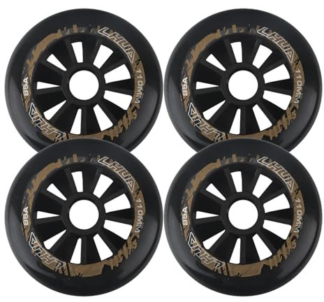 Skateboard-Räder, 85A PU-Inline-Rollschuh-Ersatzräder ohne Lager (4 Stück), Outdoor für Street Roller Blading Skateboard