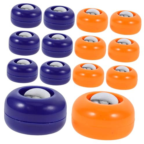 Abaodam 20stücke Tisch-Curling-Spiel Mit Curling- Mini-shuffleboards Für Familienfeiern Innen Und Außenbereich Langlebiges Pp-Material