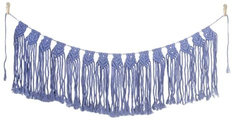Qianly Decorazione Murale Bohémien in Macramè Intrecciato per Dei Bambini O