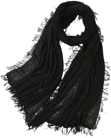 Prettystern 200/70 cm Wolken-Weich flauschig federleicht Damen 100% Kaschmir-Schal Cashmere Umschlagtuch Fransen Stola
