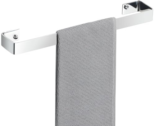 Mooche Porte Serviette Mural 40cm SUS304 Acier Inoxydable, Chrome