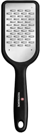 Victorinox Grattugia a Nastro per Formaggio e Cioccolato, 26,7 cm, Nero | Lama bidirezionale in acciaio inossidabile con manico ergonomico e piedini in silicone antiscivolo. Swiss Made