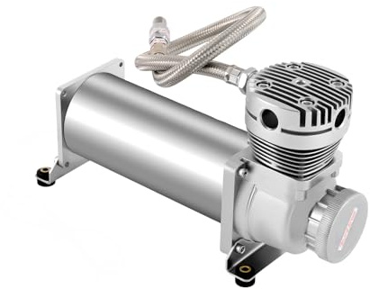 Compresseur d'air portable 200-300 W 200 PSI 50 l/min 72 dB avec connexion rapide pour pneus de voiture, pneus de moto et outils pneumatiques