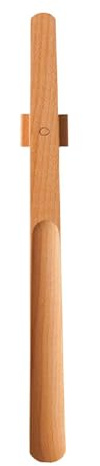 Genérico Shoe Horn Long, Wooden Boot Helper, Magnetic Shoe Spoon, Ergonomic Wear Aid, Seniors Men Women Pregnant Disabled Kids Daily Home Apartment Travel Outdoor Use 21,65 tum, Naturligt trä
