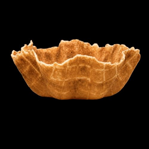 Cone King's Waffelschale, Knusprig, 90x45mm, 30 Stück, für Eis, Dessert & Catering Cone Kings knusprige Eiswaffeln