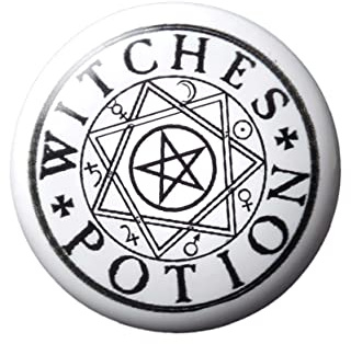 Alchemy Gothic Flaschenverschluss Witches Potion Weiß/Schwarz