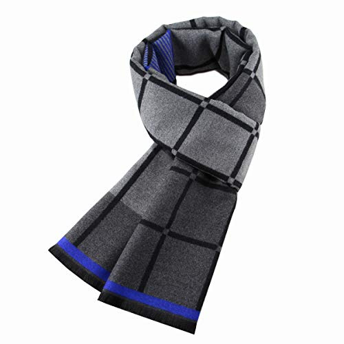 Ueither Herren Weich Warm Herbst und Winter Schal Komfortabel Eleganter Tartan Schals