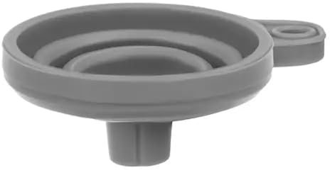 PARENCE.- Pequeño embudo plegable de silicona para líquidos decantantes (alimentos y no) / Ojal para colgar - 7x8cm