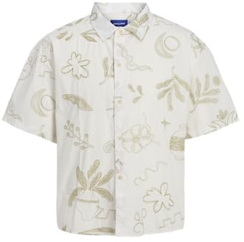 Jorcurtis Emb Oversized skjorta Ss, Molndansare, XS