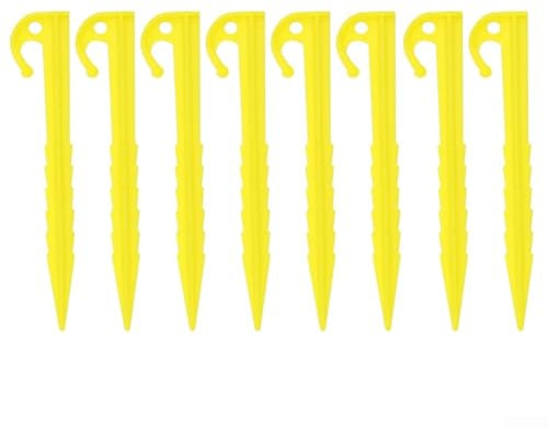 Clou de sol en ABS extérieur, auvent extérieur, clou de plage coupe-vent, accessoires de tente, tente de camping, clou de tente fileté