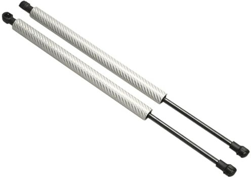 para Nissan para Murano para Z50 2003 2004 2005 2006 2007 Capó Coche Amortiguadores Gas Soportes Elevación Automáticos Amortiguador Resorte 372 Mm Muelle Capó Delantero Coche(Plata)