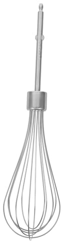 Frusta in Acciaio Inox a 12 Fili, Accessorio Argento | Uso in Cucina Domestica, Rotazione Rapida, Ricambio per Montare e Mescolare