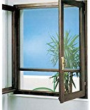 ZANZARIERA A RULLO VERTICALE IN KIT (L. x H. 120x160 cm. Marrone)