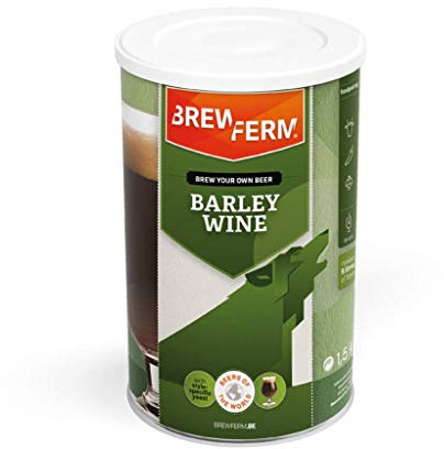 Brewferm - Kit de bière Barley Wine - Kit Biere a Faire soi Meme - 9 litres - Une bière maltée et ambrée