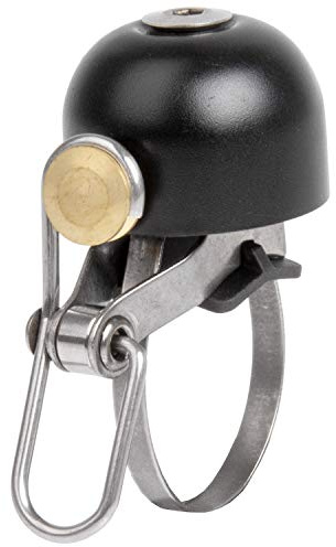 Mini Bell, M-Wave, Matt Black, Brass, Box