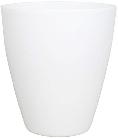 INNA-Glas Tiesto de cerámica, Blanco-Mate, 17cm, Ø13,5cm