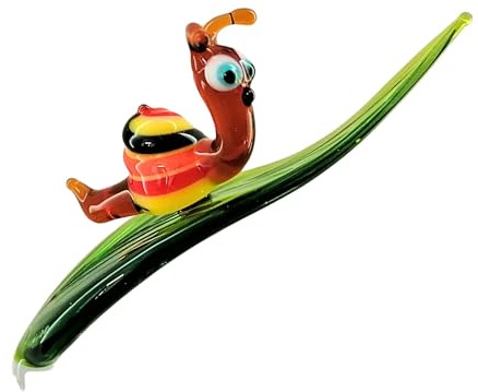 Orchideenstab, Blatt mit Schnecke (bunt) Normale Ausführung