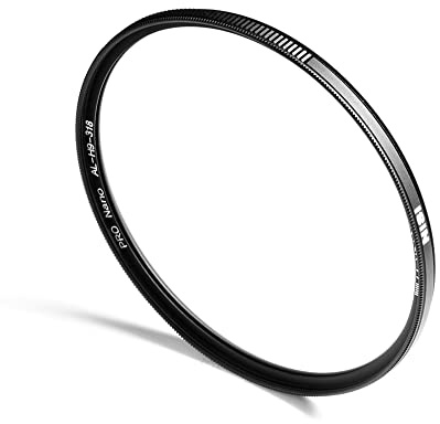 NiSi Filtro protector HUC de 52 mm | Marco delgado UV y filtro de protección