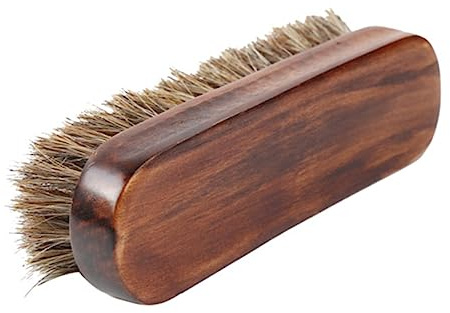 Brosse Multi-usages en CRIN De Cheval À Poils Naturels pour Enlever Les Peluches des Vêtements des Chaussures Et des Meubles