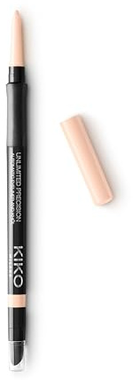 KIKO Milano Unlimited Precision Automatic Eyeliner And Khôl 01, Lápiz De Ojos Automático Para Uso Interno Y Externo