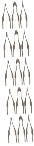 STOBOK 15 Stk Pyrograph-stiftspitze Werkzeug Ersatzspitzen Metallspitzen Ersatz-pyrographie-spitzen Bausatz Für Holzverbrennung Federn Für Die Brandmalerei Pyrographie-drahtspitze Nichrom