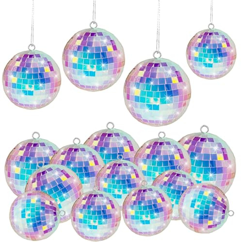 Bola de Discoteca,Bola de Discoteca con Espejo,Bola de Discoteca para Fiesta,Bola de Espejos para Colgar,Bolas de Espejo Colgantes,Deco Bola de Disco,Colgar Disco Ball,Bolas de Discoteca