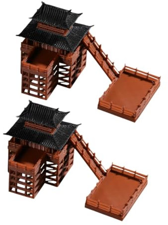 Toyvian 2piezas Adornos Bonsái Figuritas Hadas Japonesas Decoración Escritorio Accesorios Jardín Zen