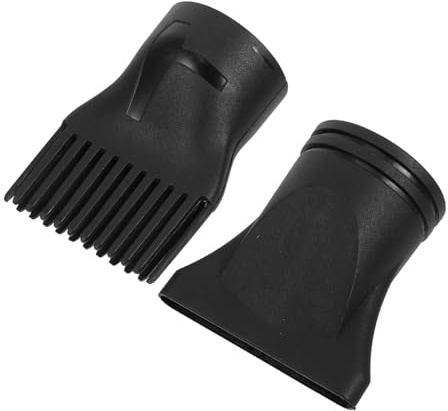 MERRYHAPY 2 pezzi Becco Phon Ugelli Diffusori Stretti e Pettine per Asciugacapelli Distribuzione Calore Uniforme per Styling Capelli Professionale Attacco Compatibile per Asciugacapelli